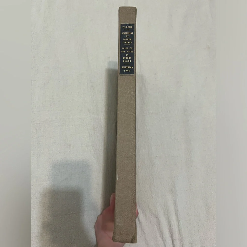 ❌SOLD❌Original Psycho Dialogue Movie Script Signed By Book Author Robert Bloch - Picture 3 of 14